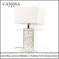 Canosa ECO-friendly white mother of pearl table lamps